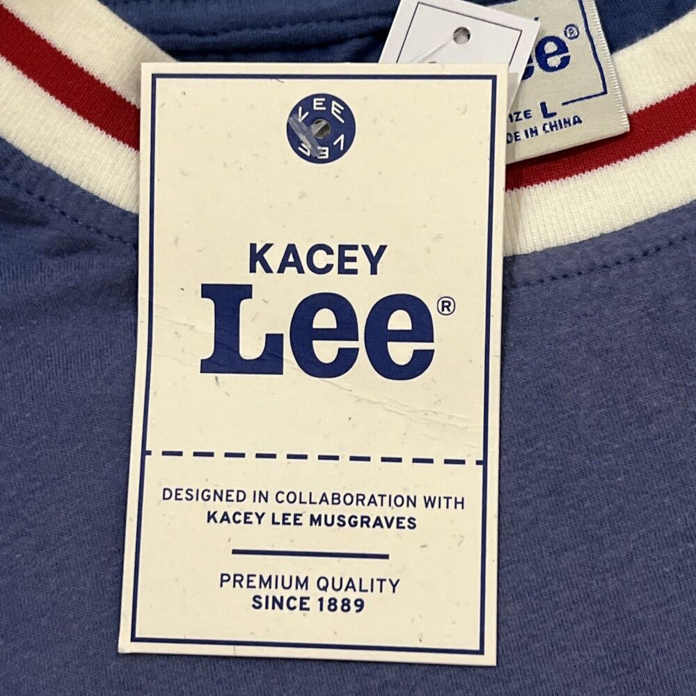 Kacey Musgraves Lee Collaboration Lost Highway Middle of Nowhere Tee - Large - Picture 4 of 7